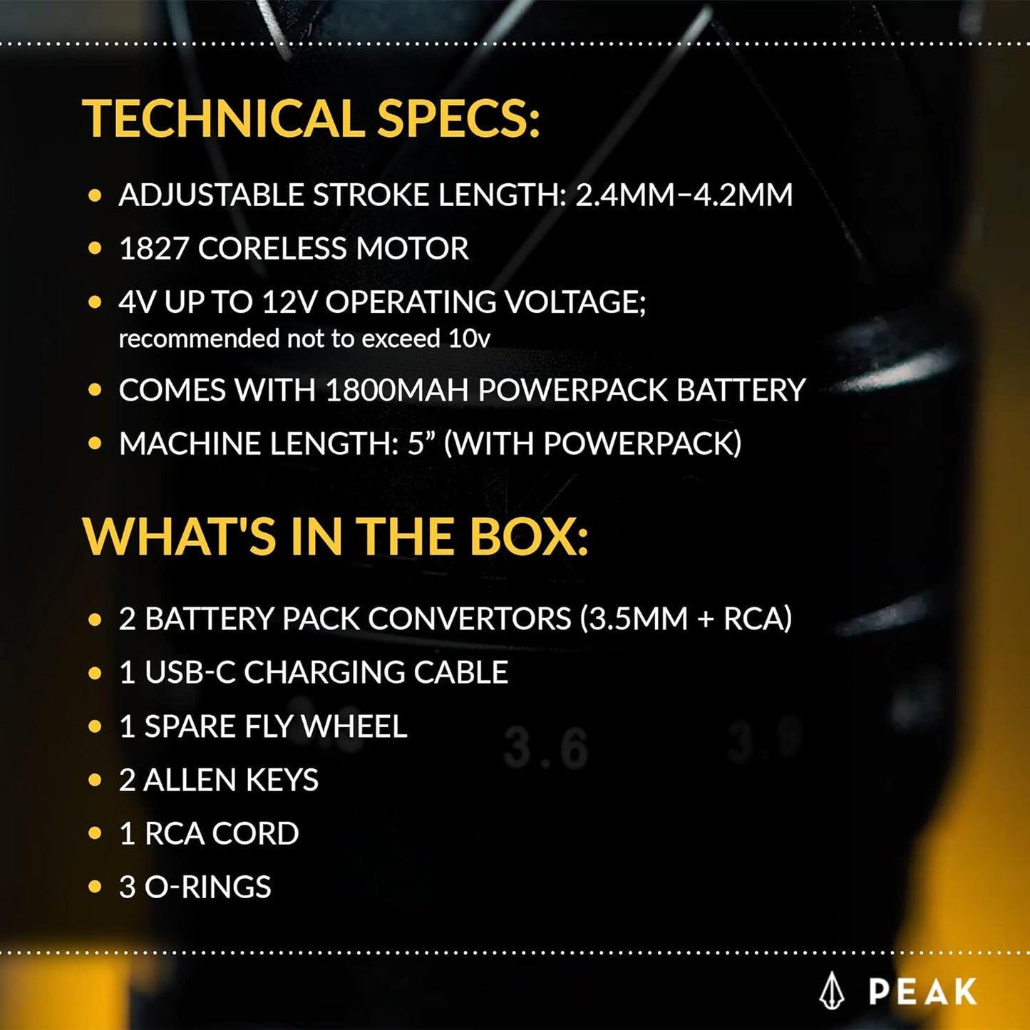 Solice Pro Adjustable Stroke Wireless Pen Tattoo Machine - Darklab Tattoo Supplies