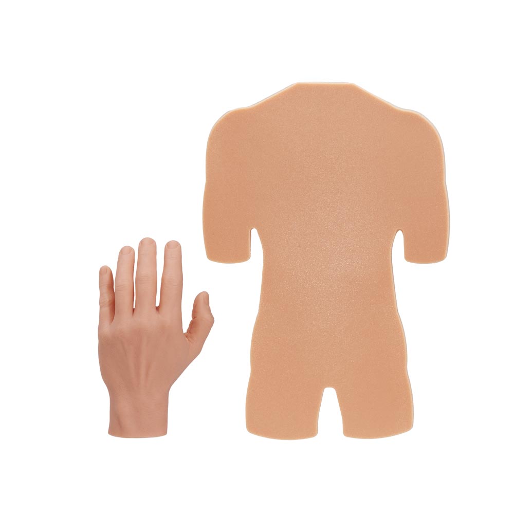 APOF Tattooable Backpiece — Male - Darklab Tattoo Supplies