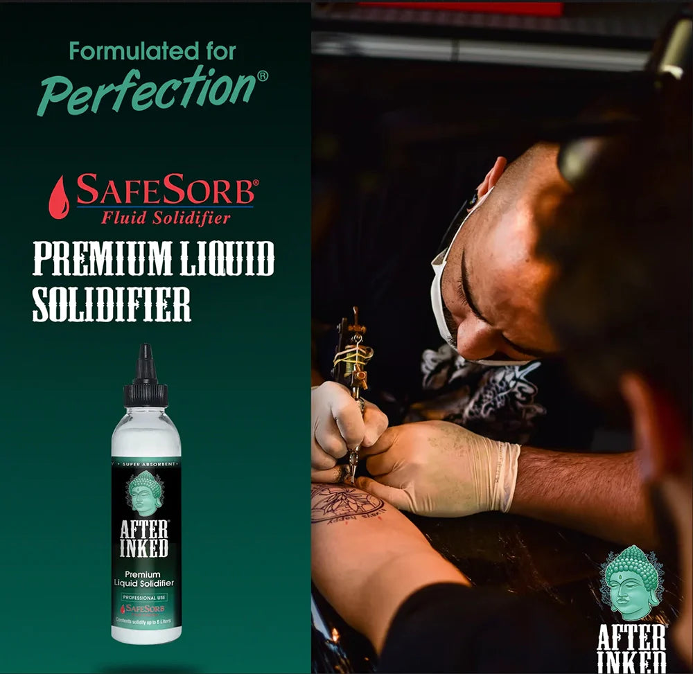 After Inked SafeSorb Premium Liquid Solidifier — 6 Liter Bottle