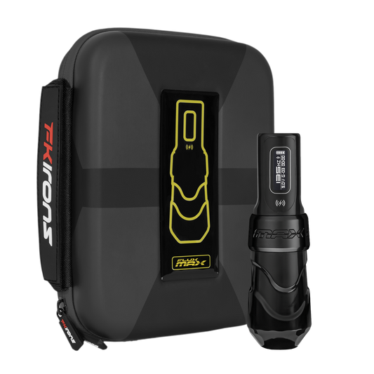 Flux Max Stealth with PowerBolt II - Darklab Tattoo Supplies Flux Max Stealth with PowerBolt II