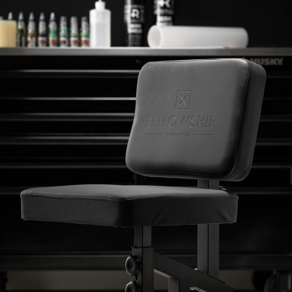 Fellowship Multi-Use Client Chair with Arm Rest - Darklab Tattoo Supplies