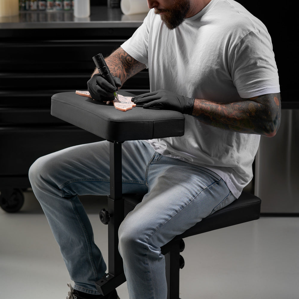 Fellowship Multi-Use Client Chair with Arm Rest - Darklab Tattoo SuppliesFellowship Multi-Use Client Chair with Arm Rest