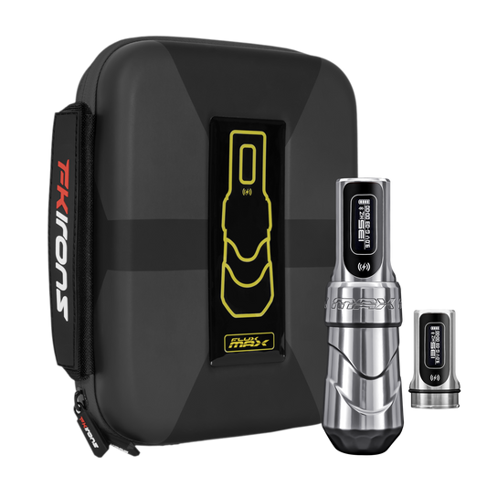 Flux Max Blade w/ 2 PowerBolts II - Darklab Tattoo Supplies Flux Max Blade w/ 2 PowerBolts II