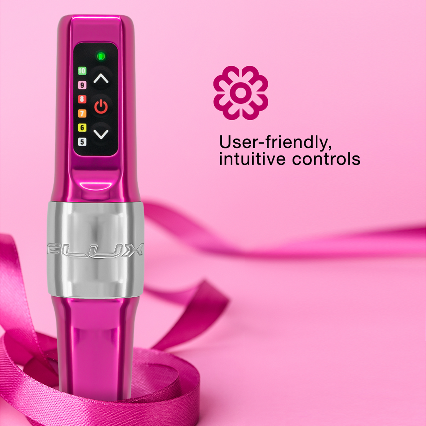 Flux Mini Bubblegum with Extra Battery - Darklab Tattoo Supplies