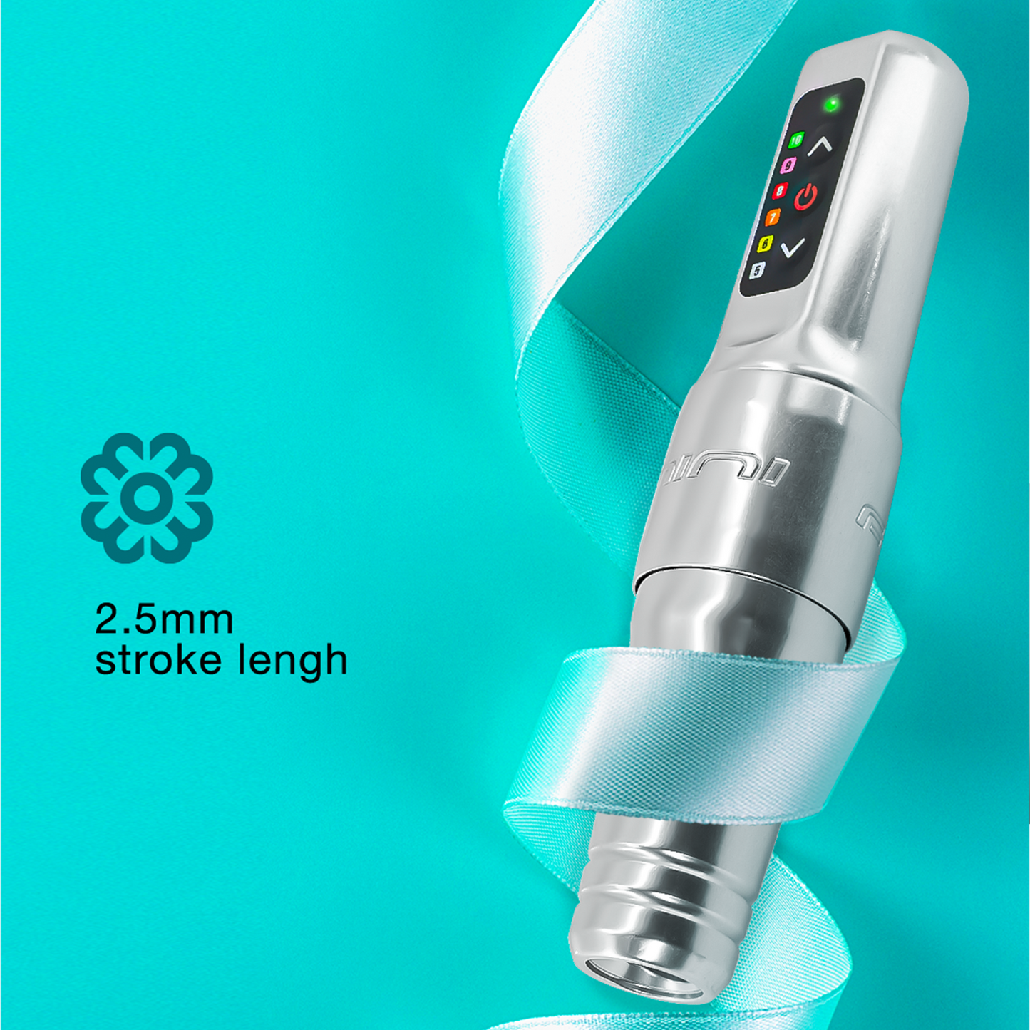 Flux Mini Silver with Extra Battery - Darklab Tattoo Supplies