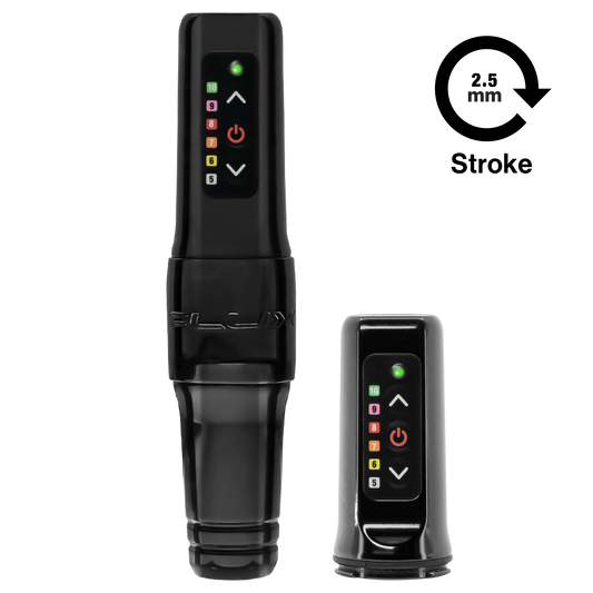 Flux Mini Stealth with Extra Battery - Darklab Tattoo Supplies Flux Mini Stealth with Extra Battery