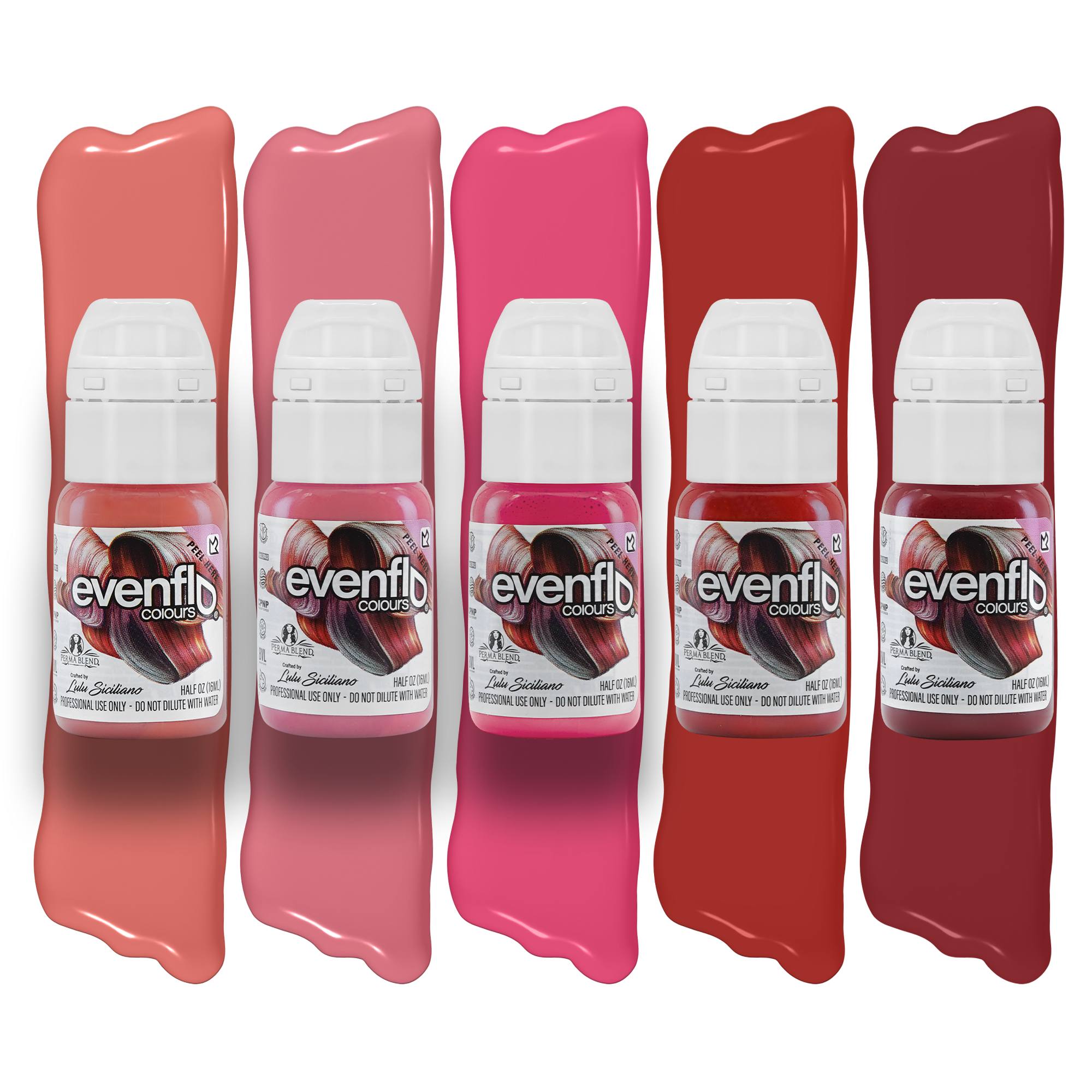 Evenflo Colours Lip Set – Darklab Tattoo Supplies