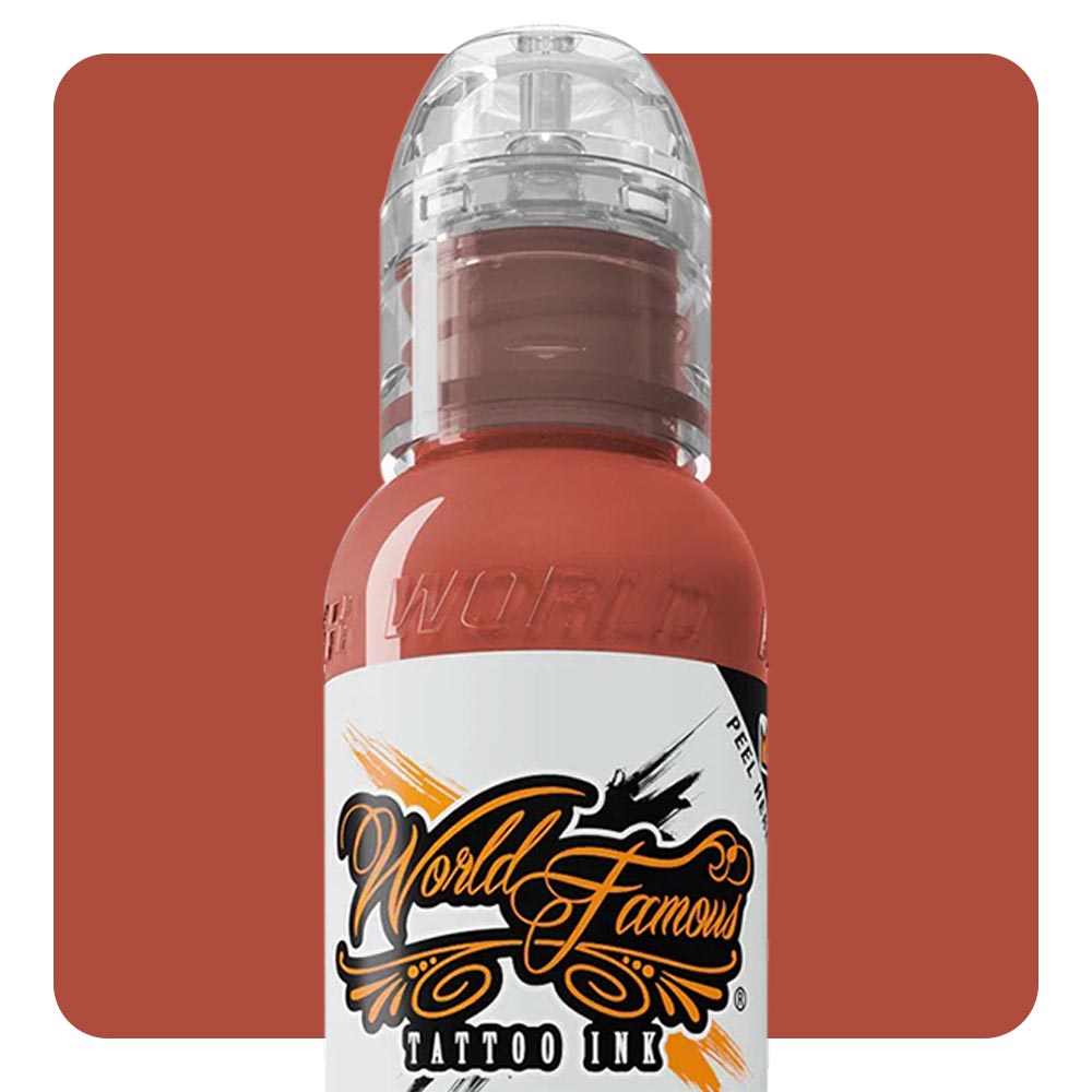 Mars Sand Red — World Famous Tattoo Ink — Pick Size - Darklab Tattoo Supplies