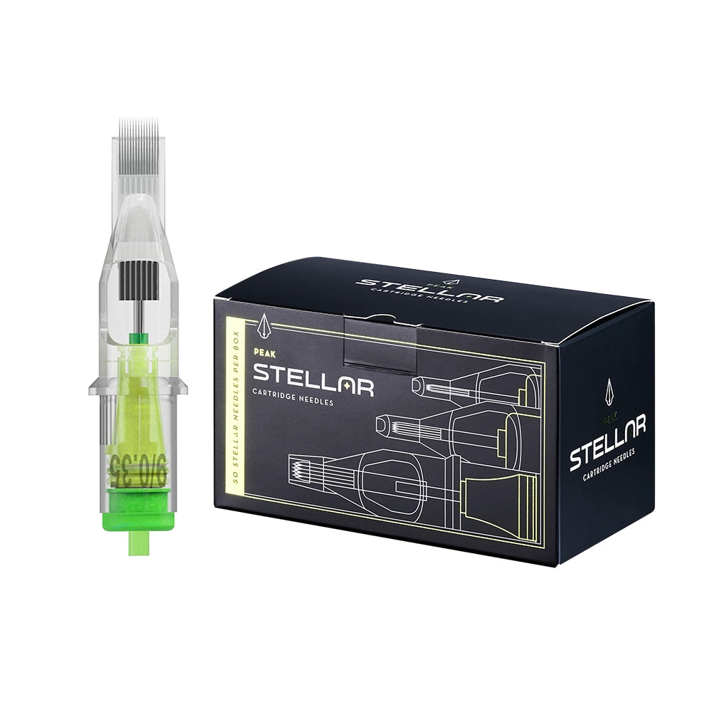 Peak Stellar Needle Cartridges — Box of 20 - Darklab Tattoo Supplies