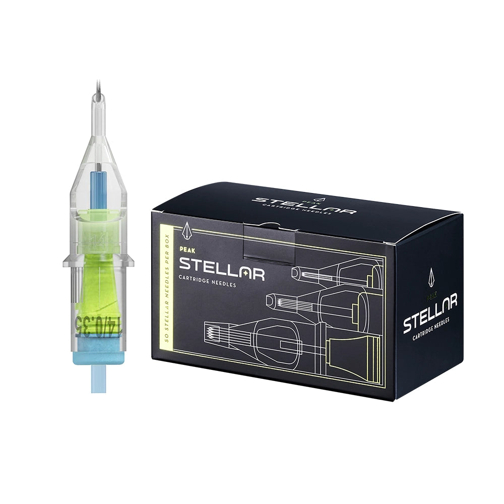 Peak Stellar Needle Cartridges — Box of 20 - Darklab Tattoo Supplies