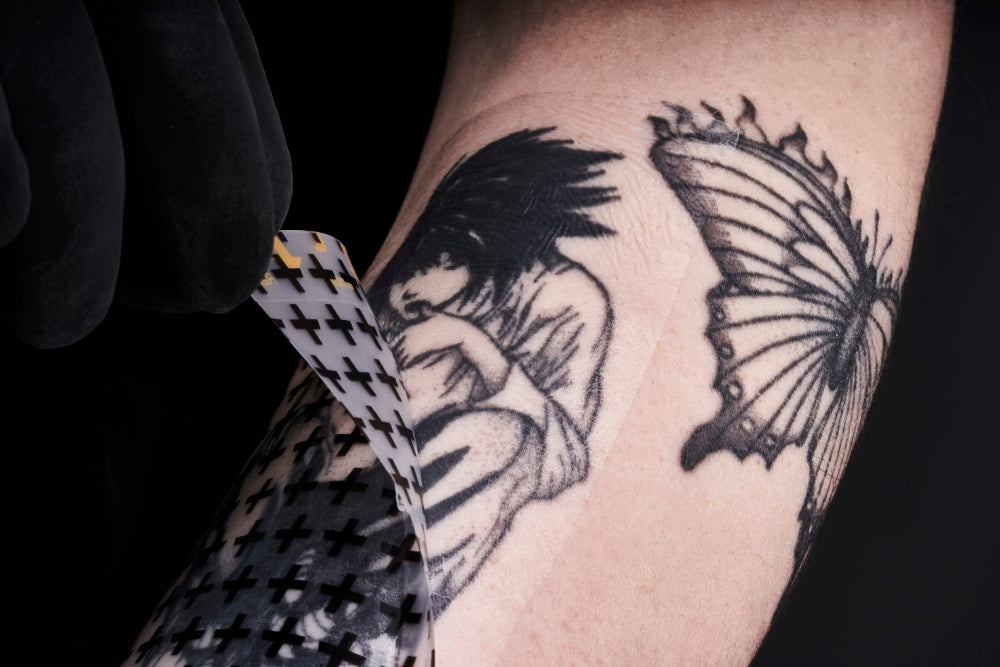 Recovery Derm Shield — 7.9" x 8 Yard Roll - Darklab Tattoo SuppliesRecovery Derm Shield — 7.9" x 8 Yard Roll