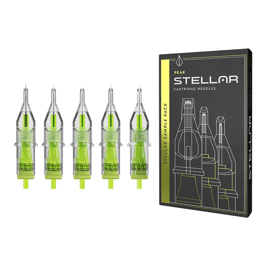 Peak Stellar Needle Cartridges — Sample Pack - Darklab Tattoo Supplies Peak Stellar Needle Cartridges — Sample Pack
