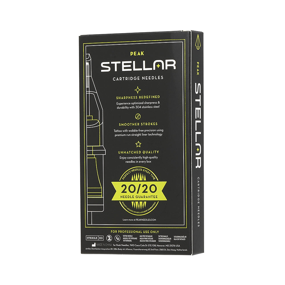 Peak Stellar Needle Cartridges — Sample Pack - Darklab Tattoo SuppliesPeak Stellar Needle Cartridges — Sample Pack