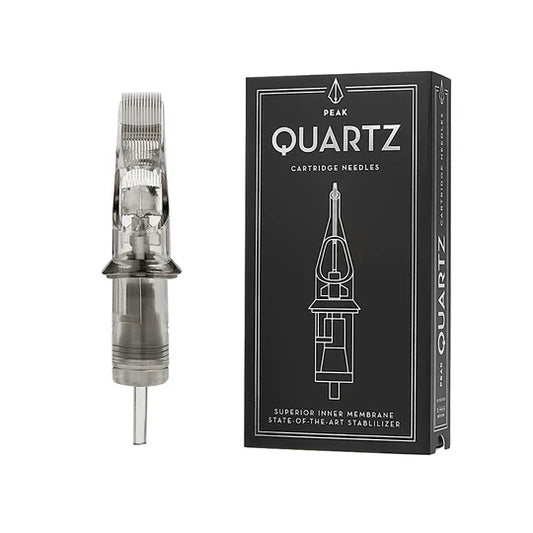 Peak Needles — Quartz — Box of 20 Cartridge Tattoo Needles - Darklab Tattoo Supplies Peak Needles — Quartz — Box of 20 Cartridge Tattoo Needles