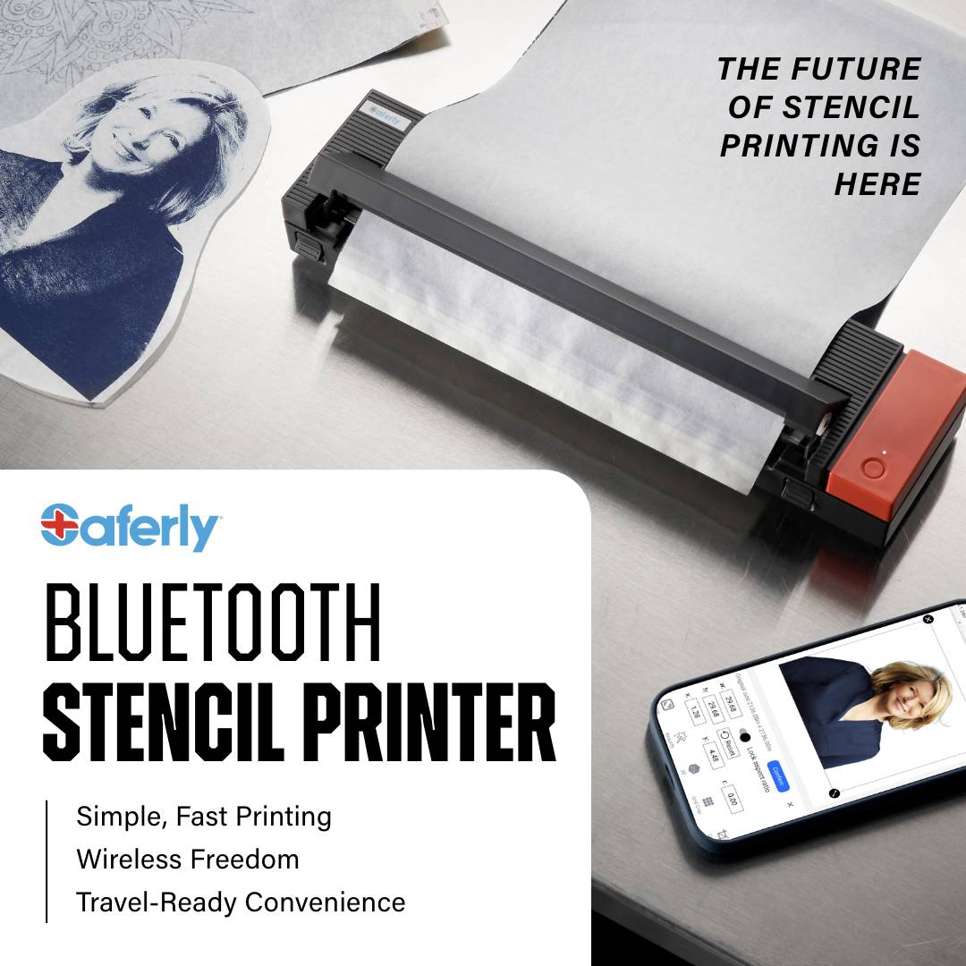 Saferly Bluetooth Stencil Printer - Darklab Tattoo Supplies