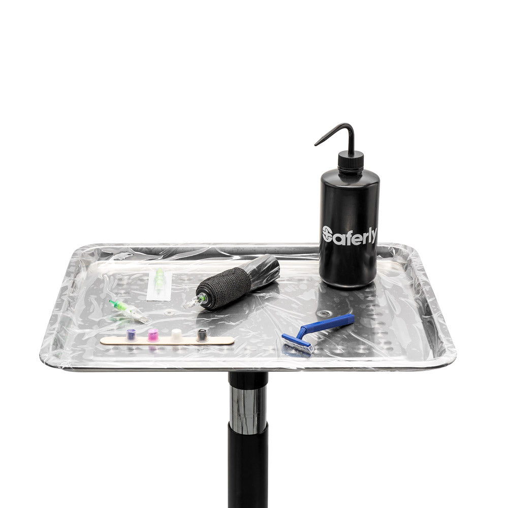 Saferly Clear Barrier Film — 20” x 3,937” — One Roll - Darklab Tattoo Supplies