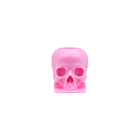 Saferly Skull Silicone Ink Caps —Size #16 (Large) — Bag of 200  — Pick Color