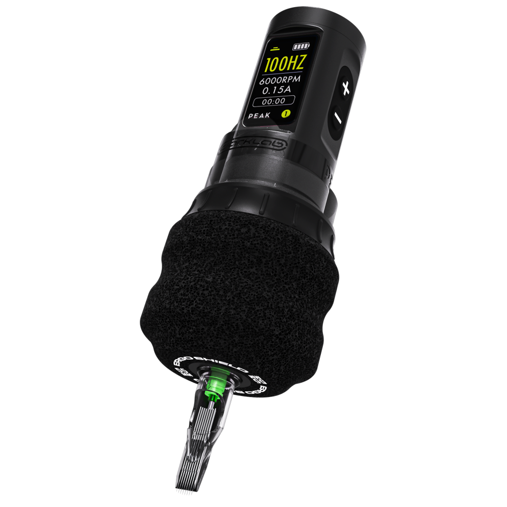 Peak Solice Ergo Wireless Tattoo Machine - Darklab Tattoo SuppliesPeak Solice Ergo Wireless Tattoo Machine