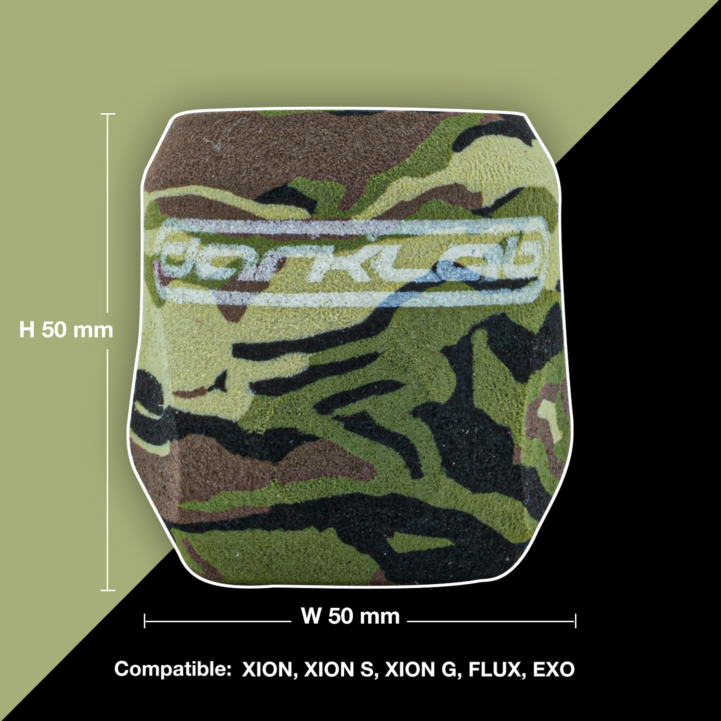 Ergo Disposable Foam Covers Camo - Box of 24