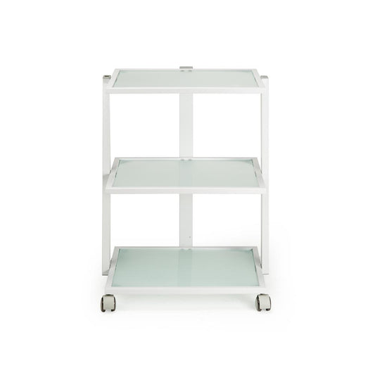 Fellowship Rolling Cart — White