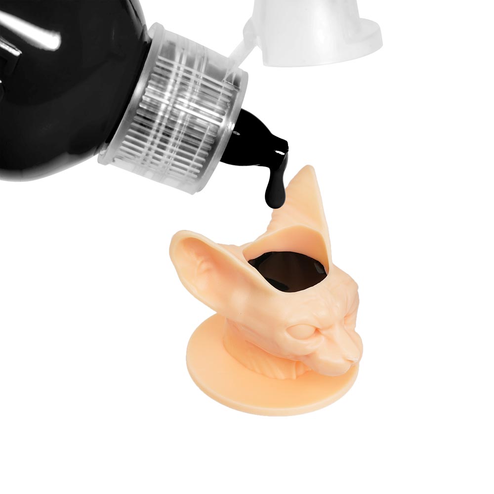 Saferly Sphynx Cat Ink Caps — Size #16 (Large) — Bag of 100 — Pick Color - Darklab Tattoo SuppliesSaferly Sphynx Cat Ink Caps — Size #16 (Large) — Bag of 100 — Pick Color