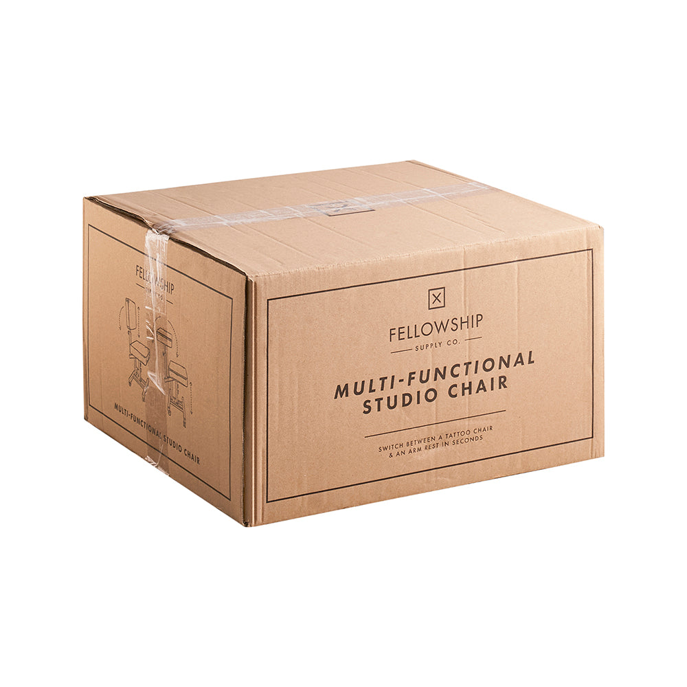 Fellowship Multi-Use Client Chair with Arm Rest - Darklab Tattoo Supplies