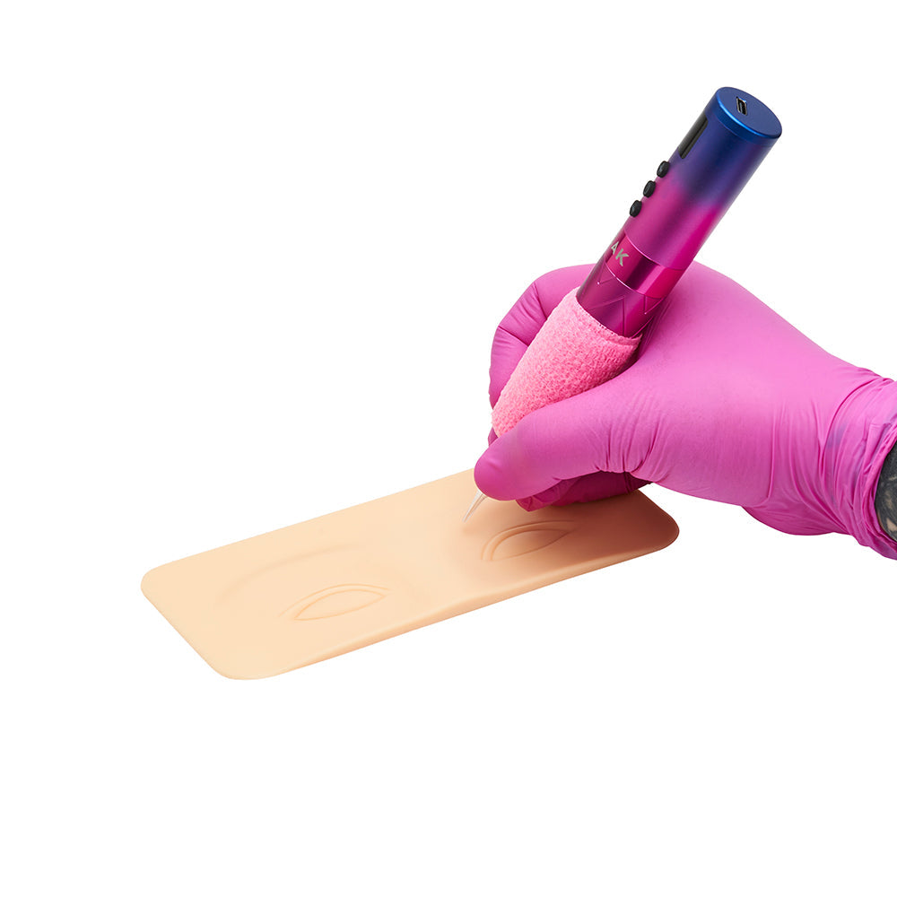 Saferly 3D One-Pair Eyebrow Practice Skin — Price Per 1 - Darklab Tattoo Supplies