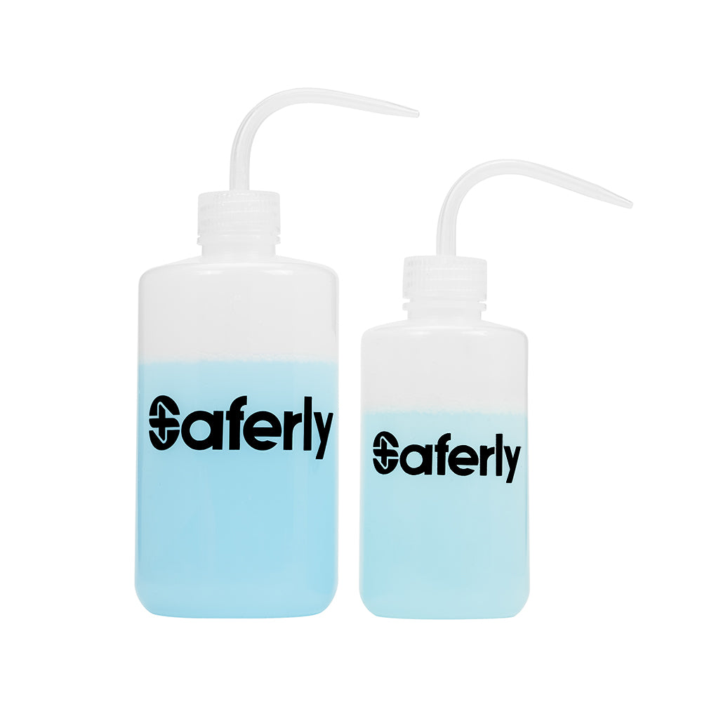 Saferly Squeeze Washer Bottle — Pick Size and Color - Darklab Tattoo Supplies