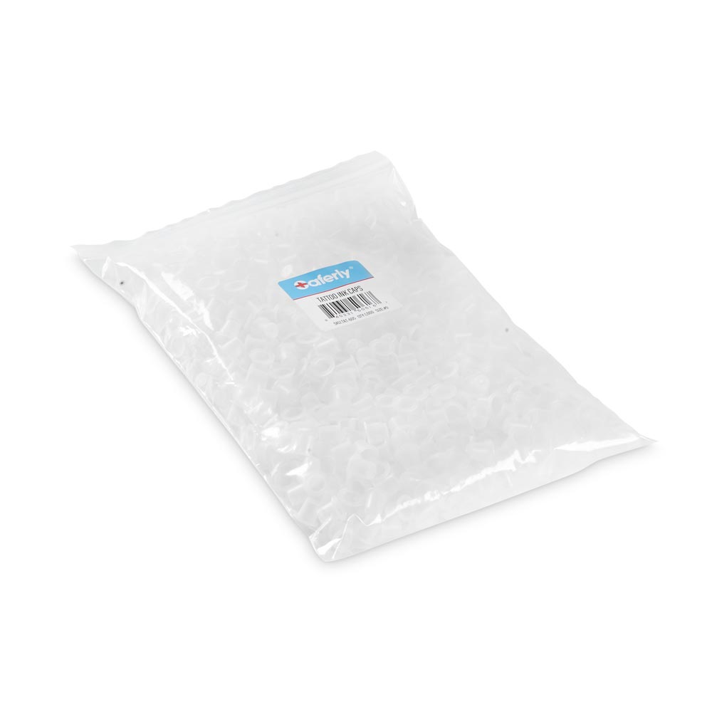 Saferly Tattoo Ink Cups — Bag of 1000— Pick Size - Darklab Tattoo Supplies