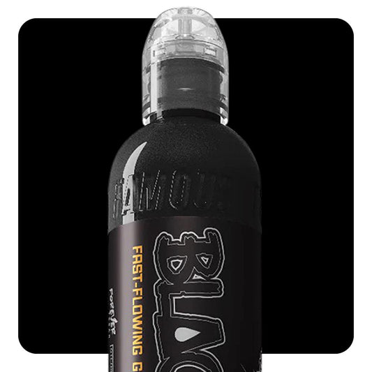 World Famous Blackout Ink — Pick Size - Darklab Tattoo Supplies World Famous Blackout Ink — Pick Size