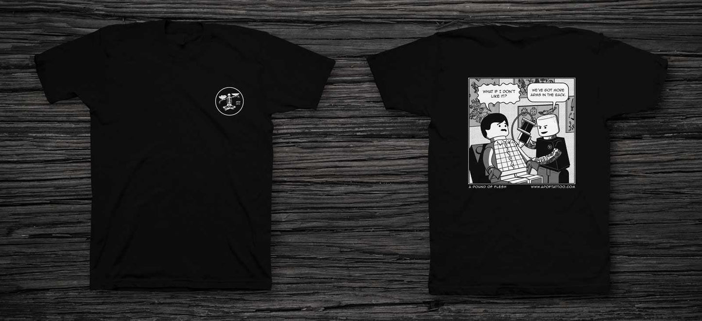 APOF Lego Guy T-Shirt - Darklab Tattoo Supplies
