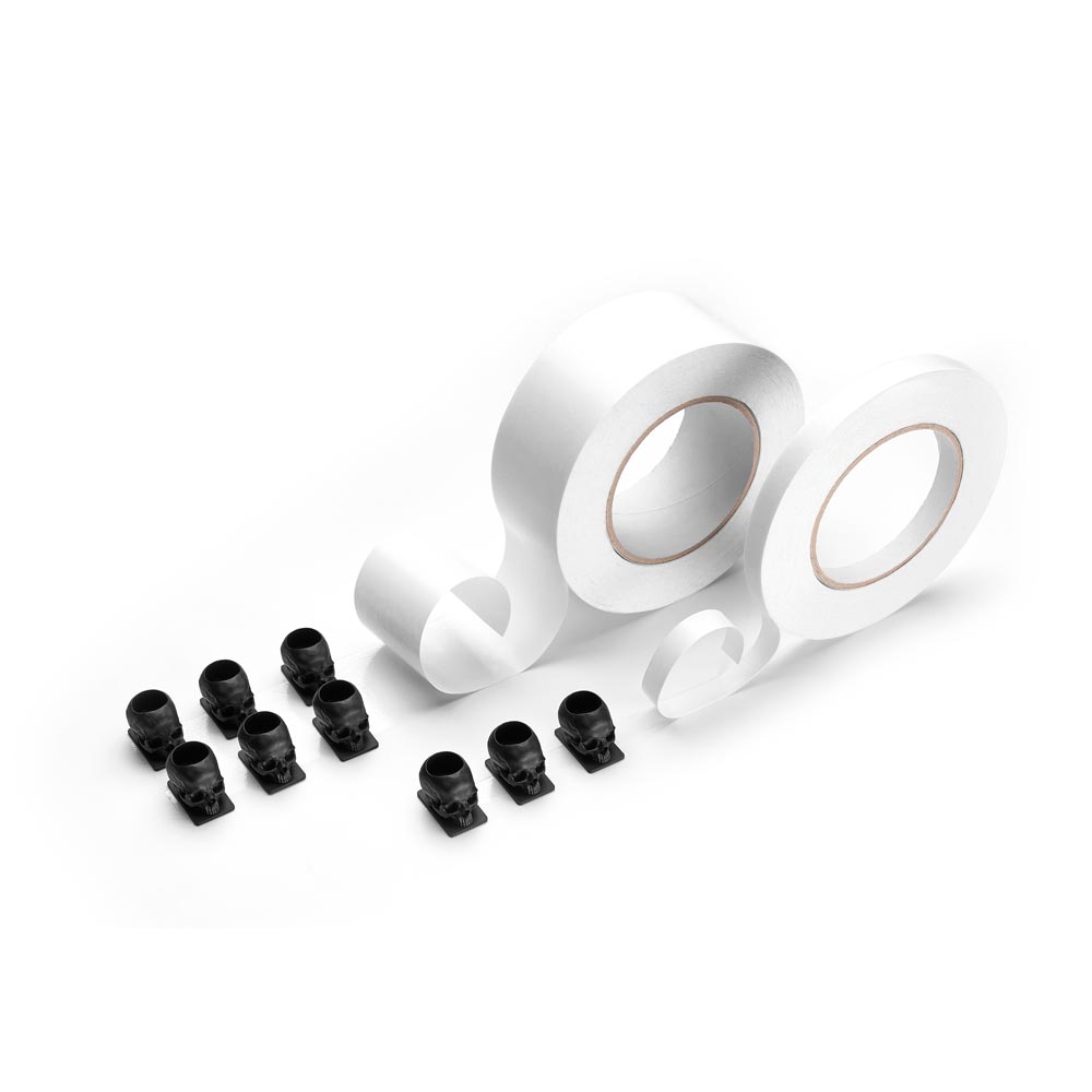 Saferly Double-Sided Ink Cap Tape — Price Per Roll — Pick Size - Darklab Tattoo SuppliesSaferly Double-Sided Ink Cap Tape — Price Per Roll — Pick Size