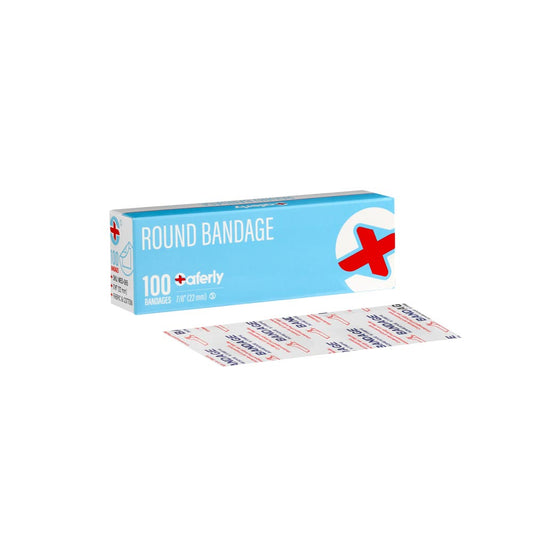 Precision Round Circle Bandages — Box of 100 - Darklab Tattoo Supplies Precision Round Circle Bandages — Box of 100