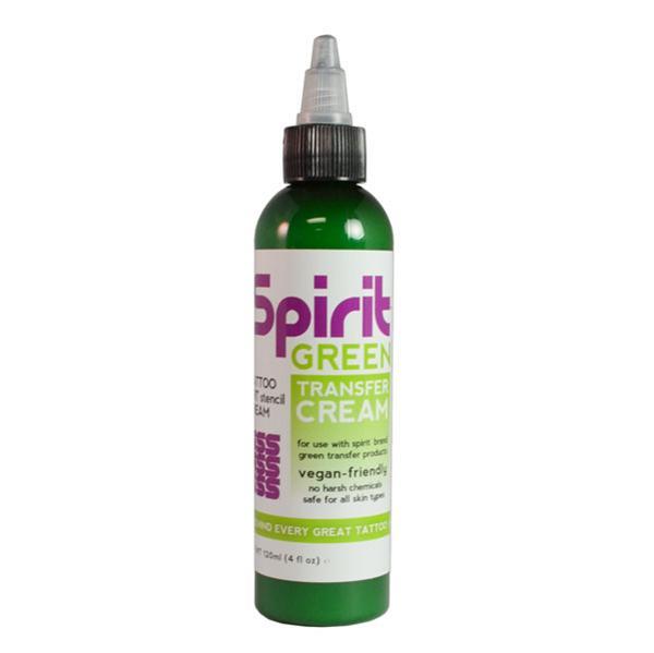 Spirit Green Stencil Transfer Cream for Green Tattoo Stencil - 4oz. Bottle - Darklab Tattoo Supplies