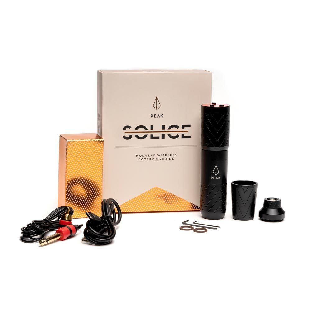Peak Solice Modular Pen Tattoo Machine — Pick Color - Darklab Tattoo Supplies