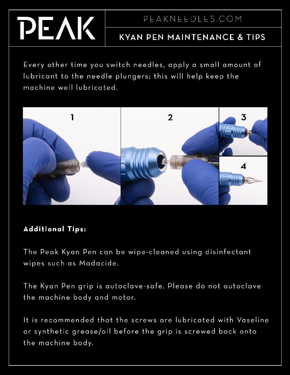 Kyan Rotary Pen Tattoo Machine - Darklab Tattoo Supplies