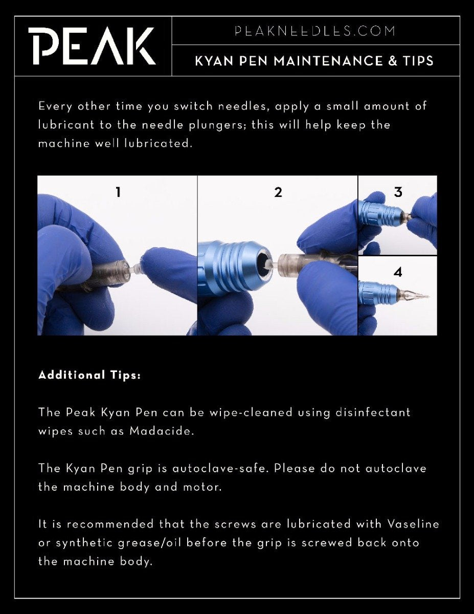 Kyan Rotary Pen Tattoo Machine - Darklab Tattoo SuppliesKyan Rotary Pen Tattoo Machine