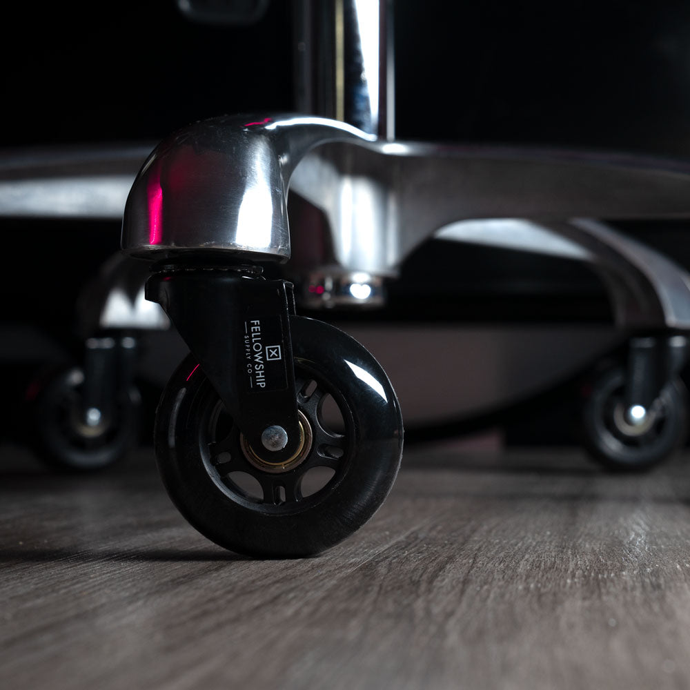 Fellowship Rollerblade Chair Wheels — Box of 5 - Darklab Tattoo Supplies