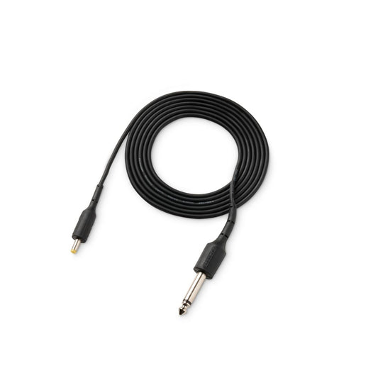 FK Irons Darklab 6’ Straight Air Mini DC Cable — Black - Darklab Tattoo Supplies FK Irons Darklab 6’ Straight Air Mini DC Cable — Black