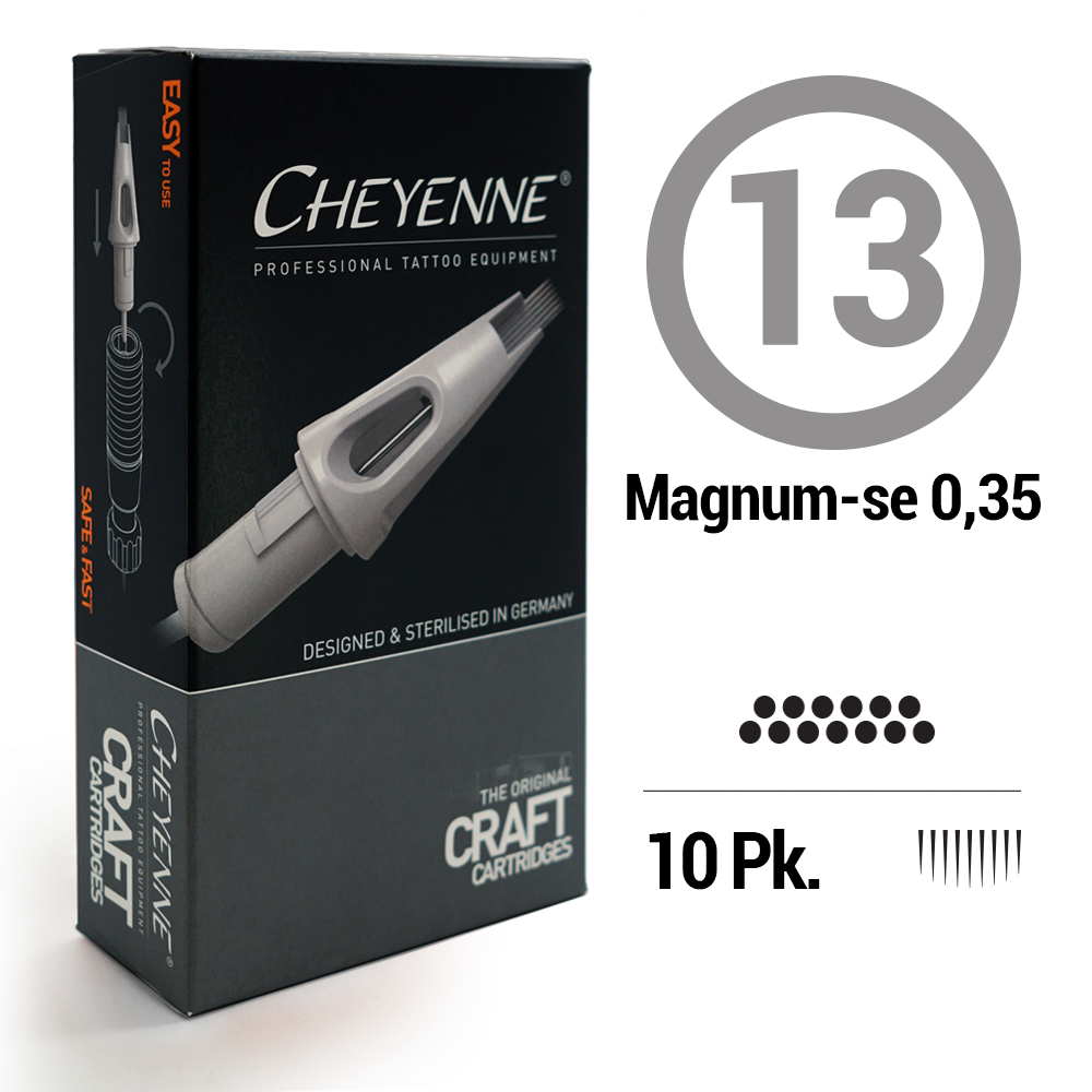 13 Magnum SE Tattoo Craft Cartridge Needle - Darklab Tattoo Supplies