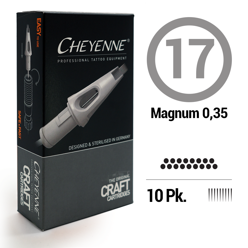 17 Magnum Tattoo Craft Cartridge Needle - Darklab Tattoo Supplies