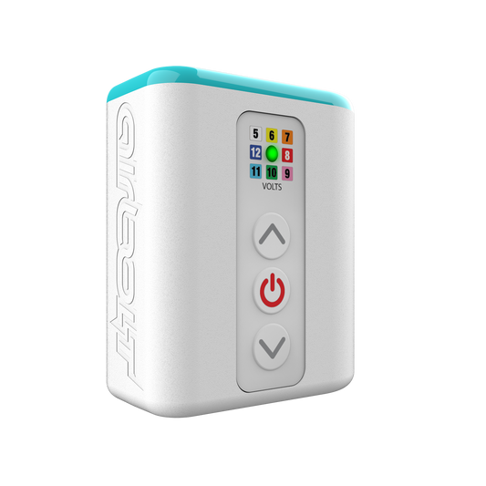 Airbolt Battery Power Supply White - Darklab Tattoo Supplies Airbolt Battery Power Supply White