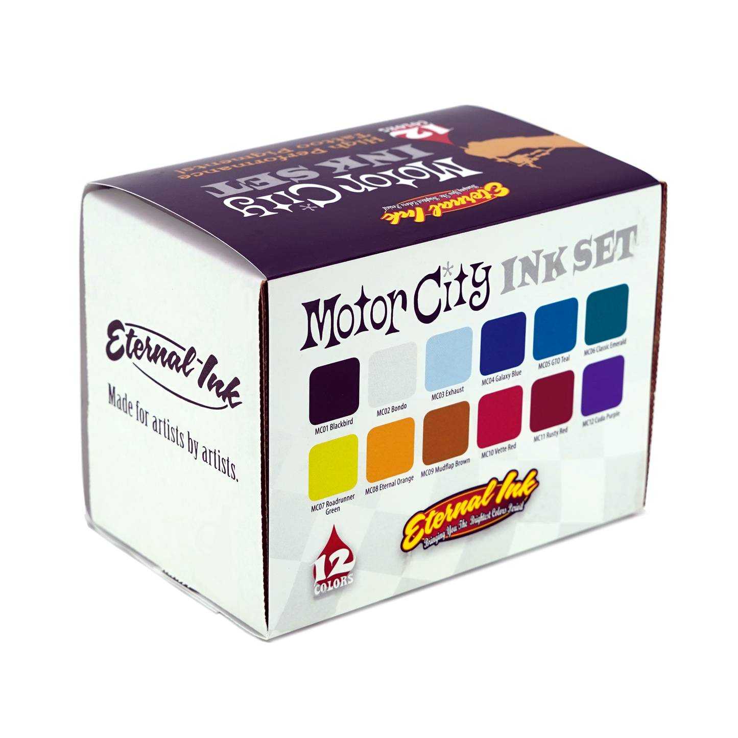 Eternal Ink Motor City Ink Set - Darklab Tattoo Supplies