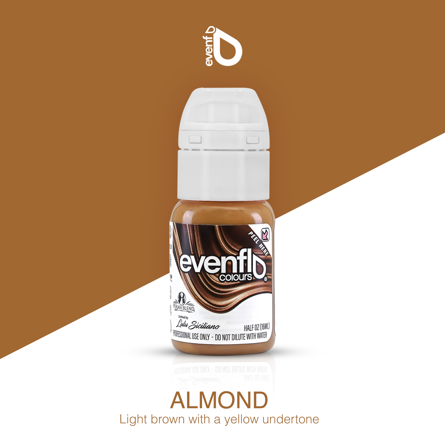 Almond Brow Evenflo Pigment - Darklab Tattoo Supplies