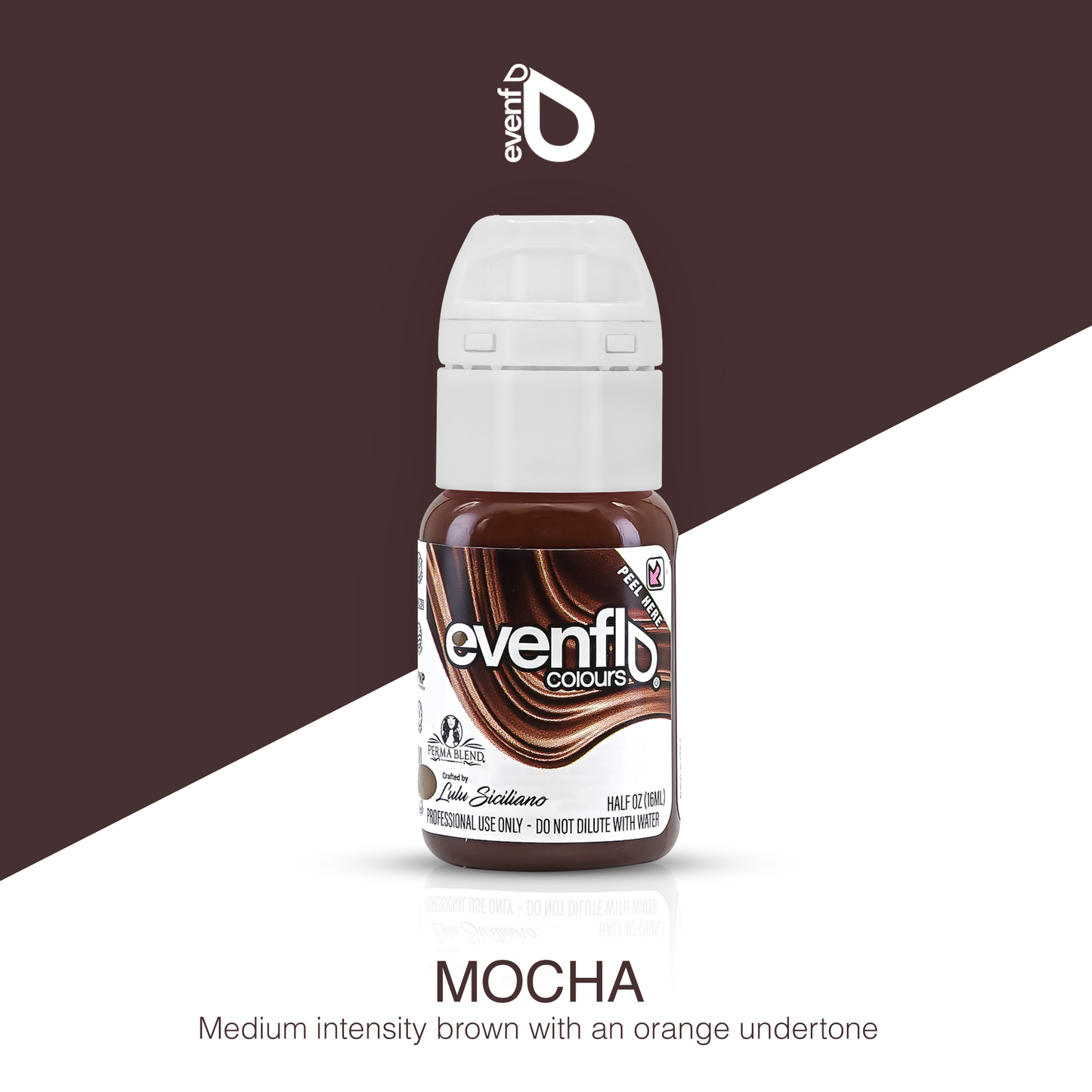 Mocha Brow Evenflo Pigment - Darklab Tattoo Supplies