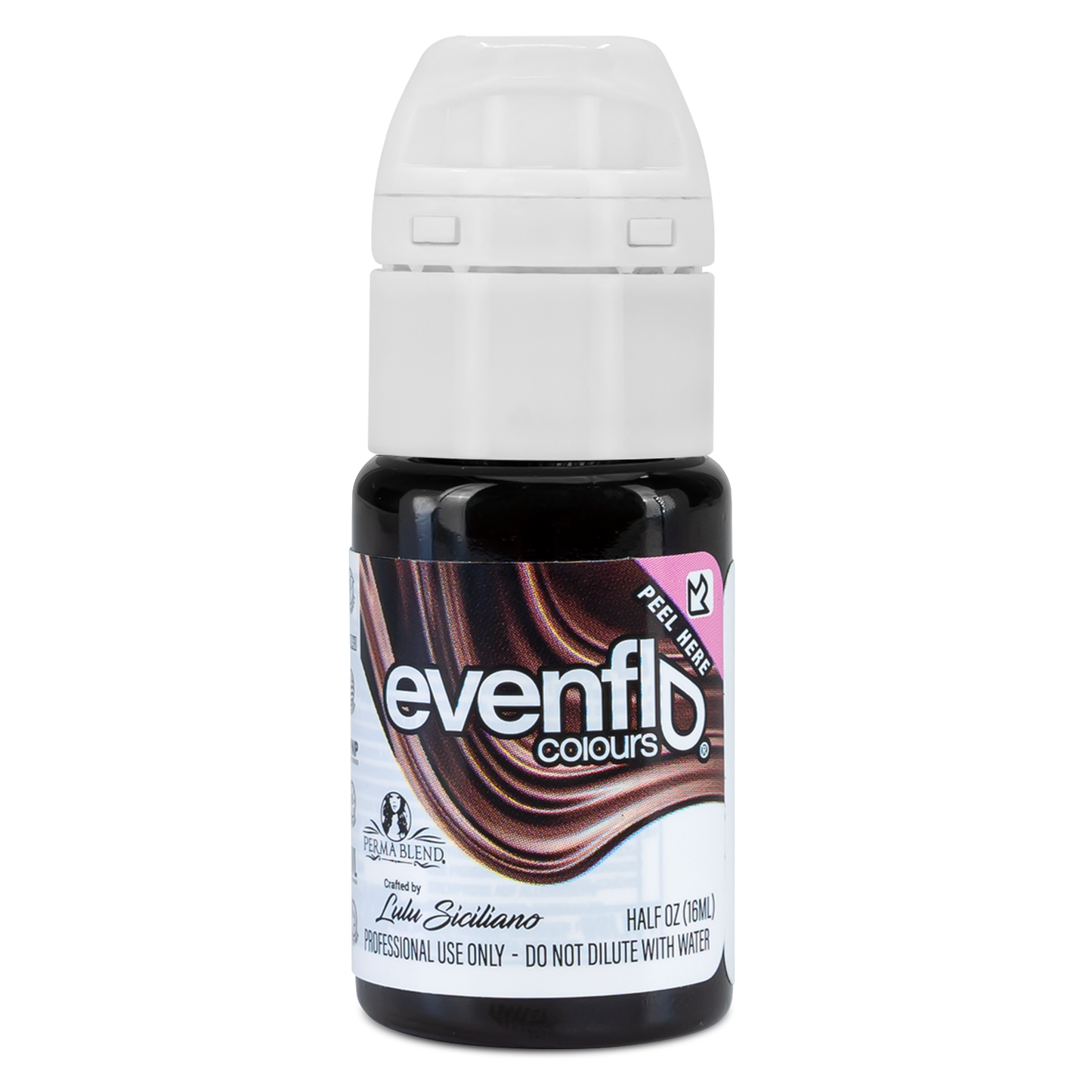 Warm Black Eyeliner Evenflo Pigment - Darklab Tattoo Supplies