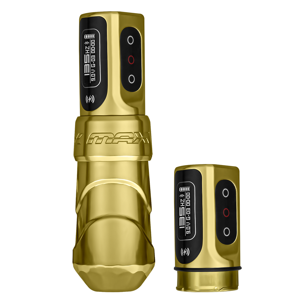 Flux Max Stealth with PowerBolt II | FK Irons Tattoo Machines 