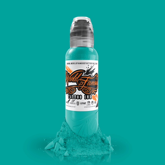 Turquoise - Jay Freestyle Watercolor Ink | World Famous Tattoo Ink Turquoise - Jay Freestyle Watercolor Ink | World Famous Tattoo Ink