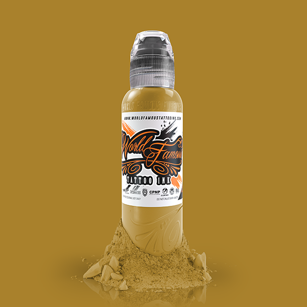 Mustard | World Famous Tattoo Ink - Darklab Tattoo Supplies