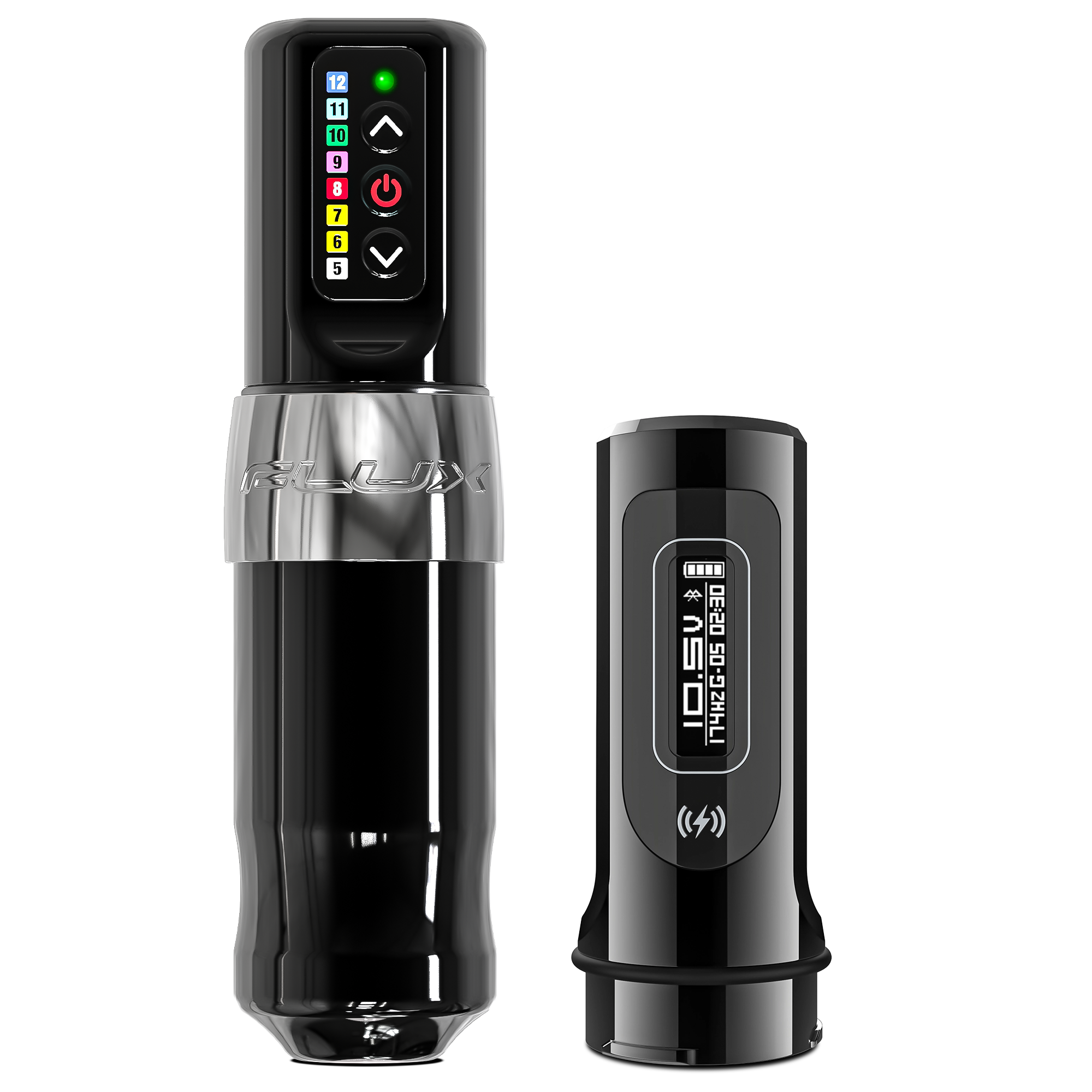 Spektra Flux Wireless Tattoo Machine UPGRADED w/ Extra PBII+